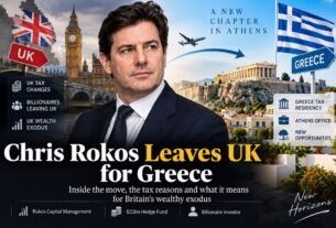 Chris Rokos leaves UK