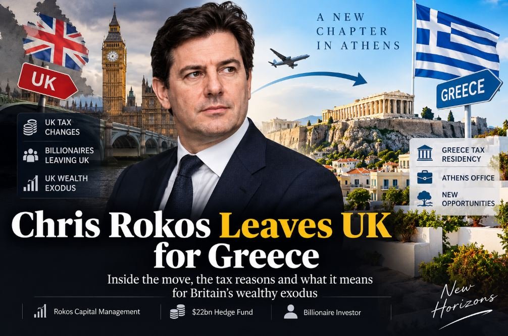 Chris Rokos leaves UK